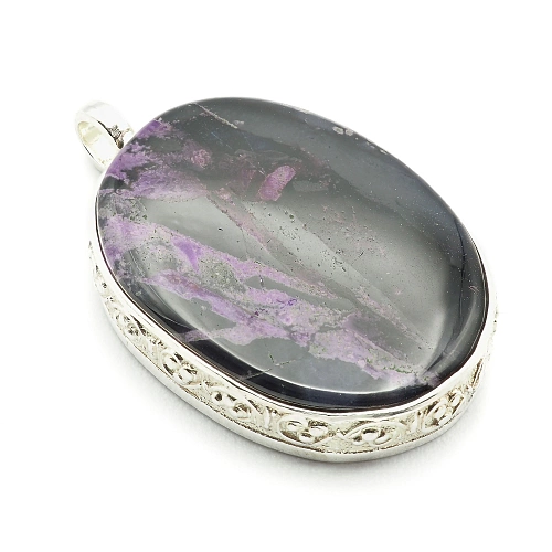 Sugilite and 925 Silver Pendant