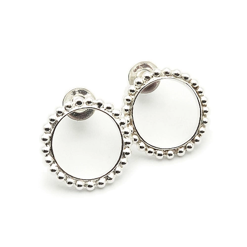 925 Silver Circle Earrings